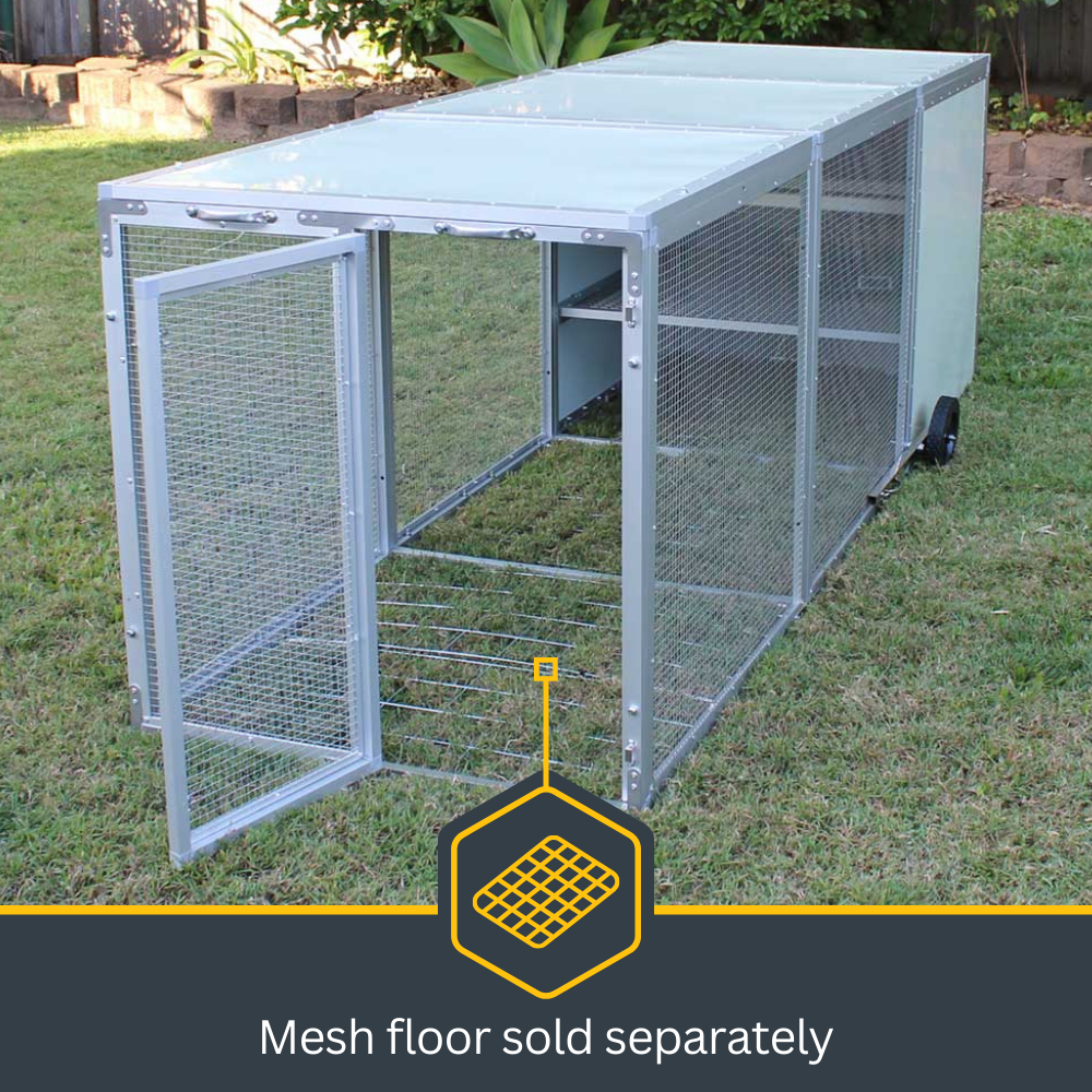 Galvanized Mesh Floor for Chicken Coop