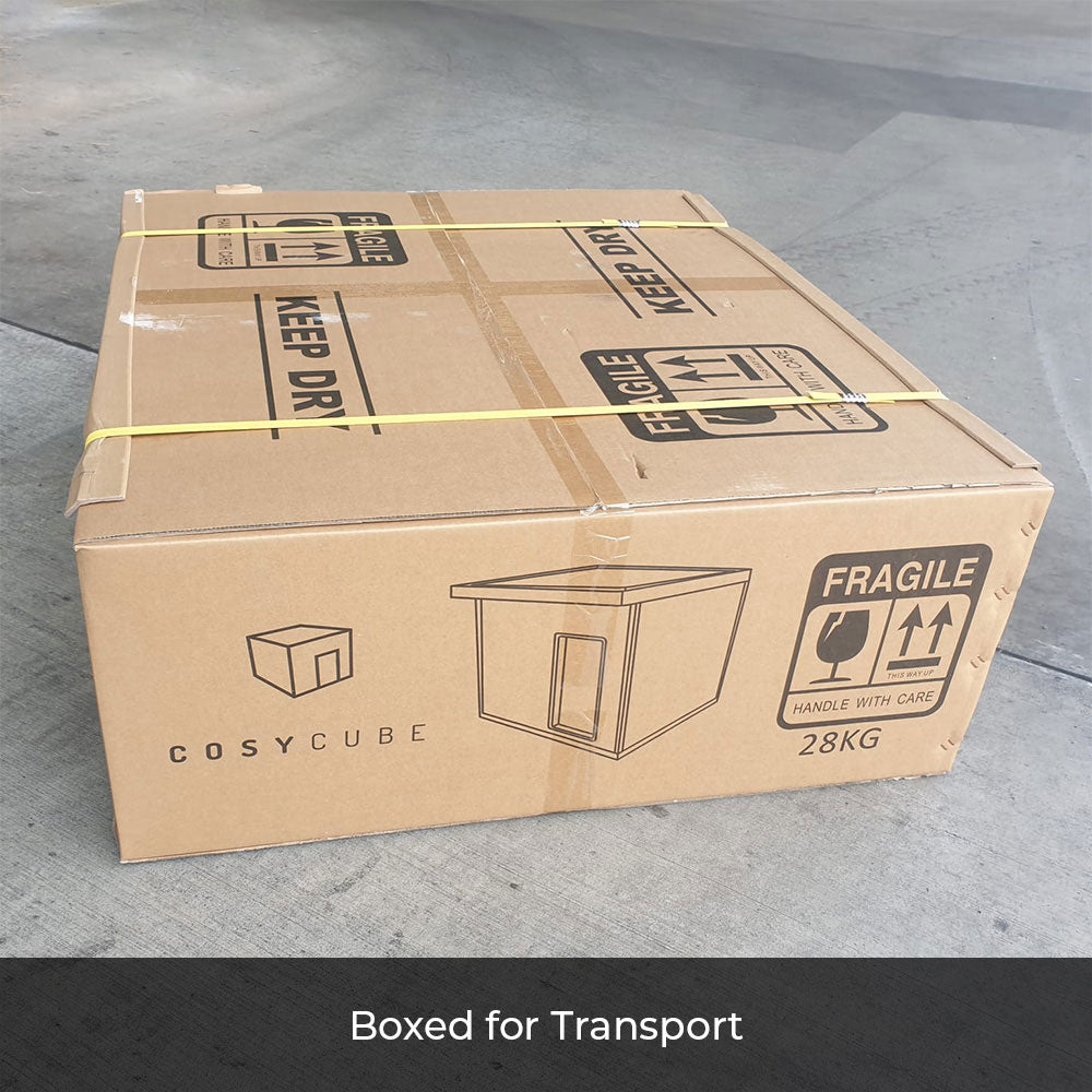 CozyCube Outdoor Dog House Easy Transport Home Delivery USA