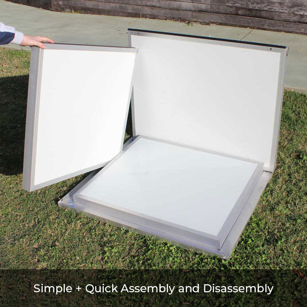 Simple Bolt Together Dog Kennel US CozyCube Farm and Yard