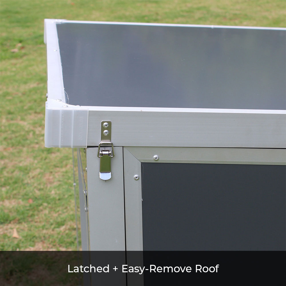 Coldroom Panel Insulated Dog House CozyCube Dog Kennel Farm and Yard