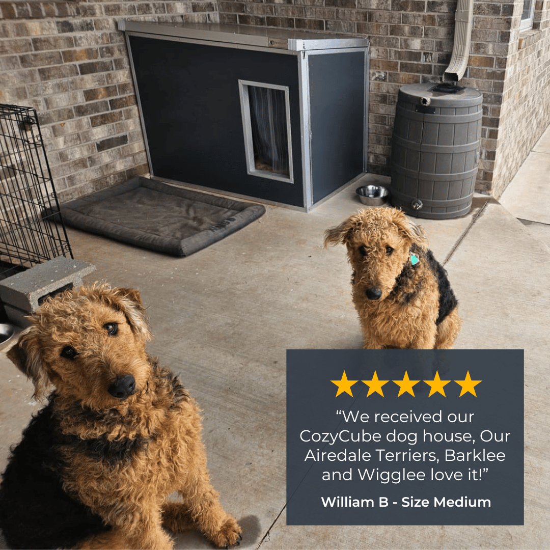 CozyCube Coldroom Panel Insulated Dog House