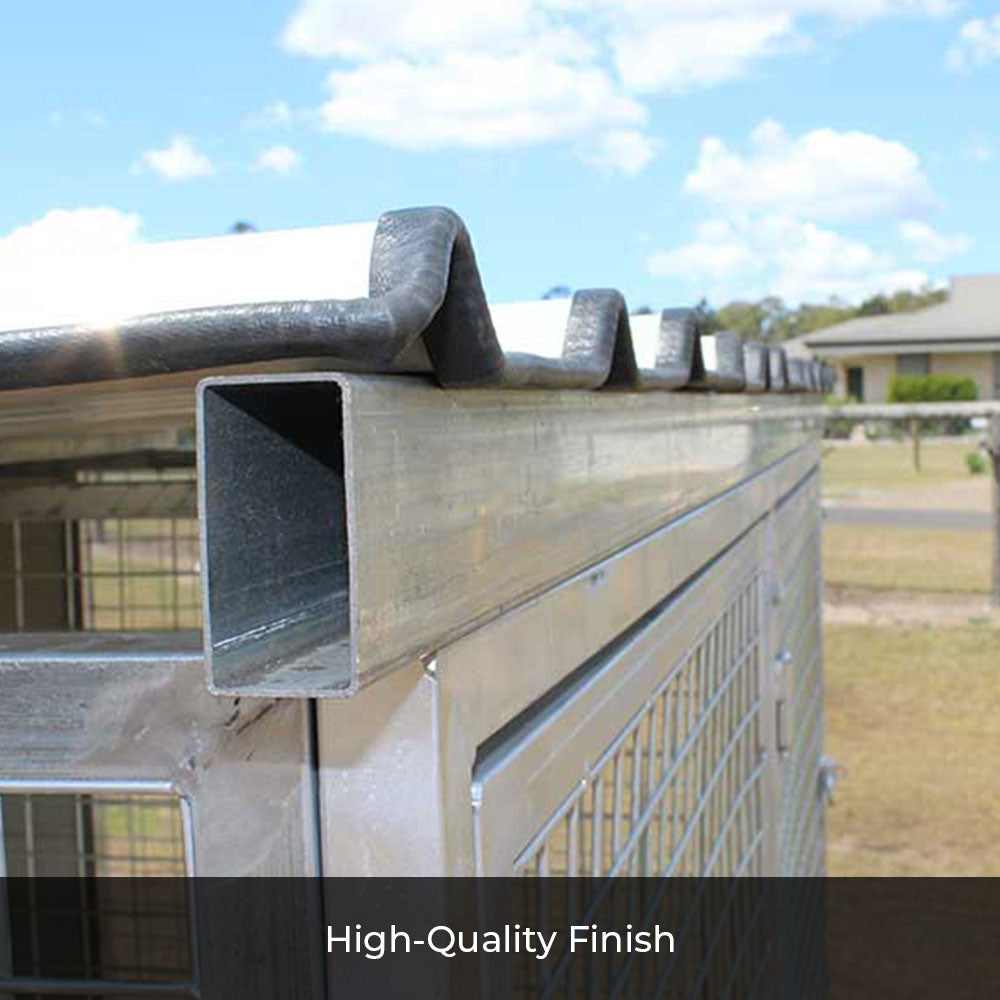 High Quality Raised Dog Kennel US FarmandYard