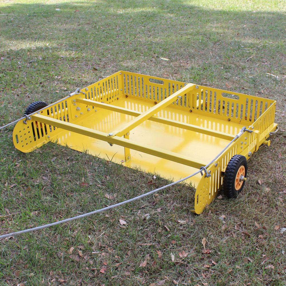 Lander - "Scoop'N'Tow" 2-in-1 Field Cleaner and Trailer